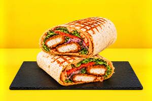 Korean Fire Chicken Wrap