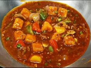 Chilly Paneer Gravy
