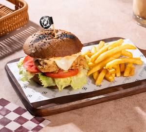 Crispy Fried Fish Burger