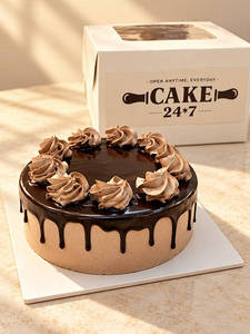 Chocolate Cream Cake (100% Eggless)