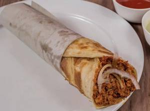 Mutton Keema Roll [10 Inches]