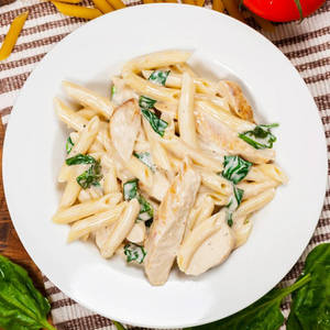 Penne With Alfredo Sauce