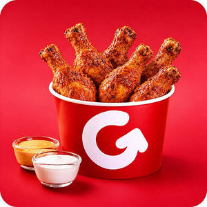 Grilled Full Wings (6 Pcs)