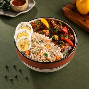 Black Pepper Chicken Fried Rice Bowl
