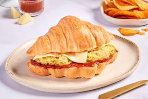 Masala Egg & Cheese Croissant