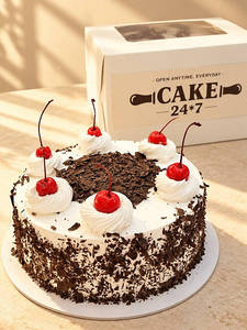Black Forest Cake (100% Eggless)