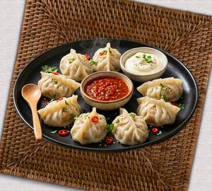 Chicken momos [5 pieces]