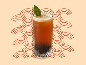 Peach Bubble Tea