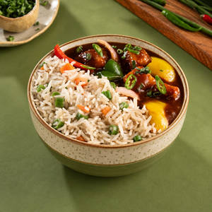 Chilli Paneer Fried Rice Bowl