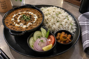 Dal Makhani Jeera Rice Platter