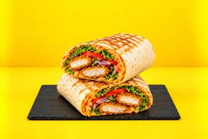 Korean Fire Paneer Wrap