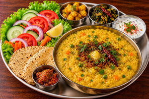 Special Dal Khichdi Thali