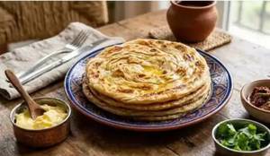 Butter Lachha Paratha