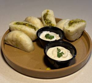 Corn Pesto - bao bun