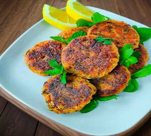 Protein rich chickpea cutlet