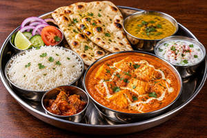 Special Butter Paneer Thali
