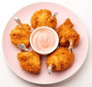 Crispy Chicken Lollipop -(5pcs)