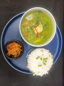 Cantonese Chicken Gravy With Steamed Rice