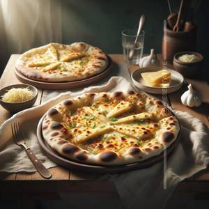 Cheese Garlic Naan