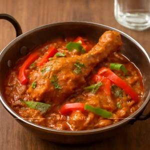 Kadhai Chicken (4 Pieces)