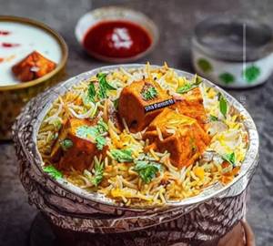 Matka Paneer Tikka Biryani