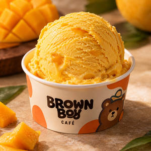 Alphonso Mango Ice Cream