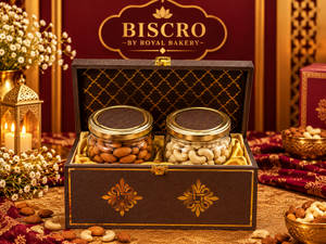 BISCRO 2 JAR DRY FRUIT BOX 325G