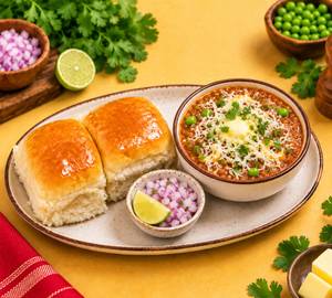 Cheese Pav Bhaji