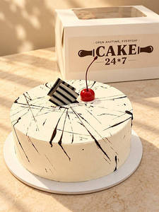 Marbel Cake Cake (100% Eggless)