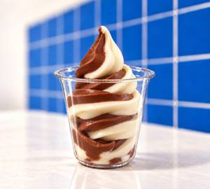 Chocolte & Vanilla Softy Ice Cream