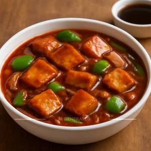 Chilli Paneer Gravy (8 Pieces)