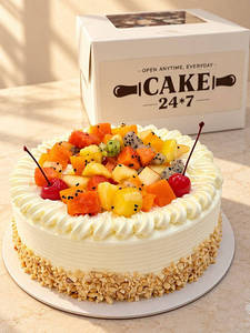 Indian Fresh Fruit Cake (100% Eggless)