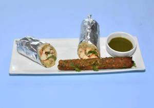 Chicken Seekh Kebab Roll [10 Inches]
