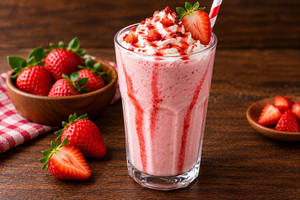 Strawberrry Shake(250 Ml)