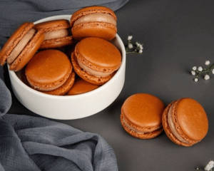 Hazelnut Chocolate Macaron