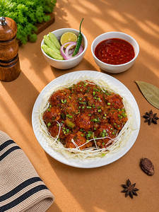 Veg Manchurian DRY [Serves 1-2]