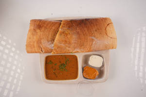 Masala Dosa With Sambhar