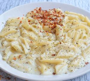 White Sauce Pasta | No Onion No Garlic