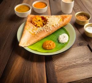 Double Cheese Masala Dosa