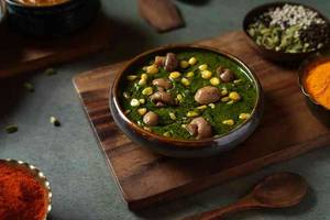 Corn Mushroom Palak