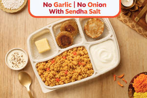 Samak Chawal Pulao Deluxe Vrat Thali (No Onion No Garlic)