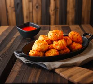 Fried chicken momos