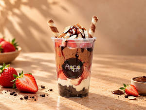 Strawberry Choco Sundae