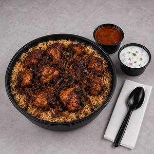 Pepper Boneless Chicken Biryani