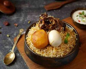 Mutton Biryani With Egg