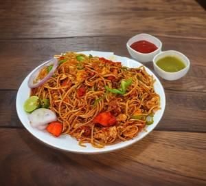 Chicken noodles