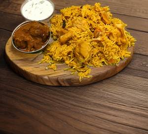 Chicken Varuval + Chicken Biryani (500 Gms) + Egg