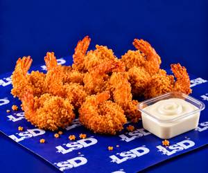 6 Pc Crispy Prawns + Dip