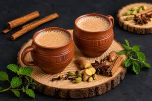 Ginger Elaichi Milk Tea [450ml, Serves 3-4]