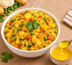 Deshi Ghee Yukt Aloo Gobhi Matar Khichadi Masaledar 400 Grams